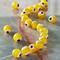 12 Pack: Lampwork Glass Round Evil Eye Beads, 8mm by Bead Landing™